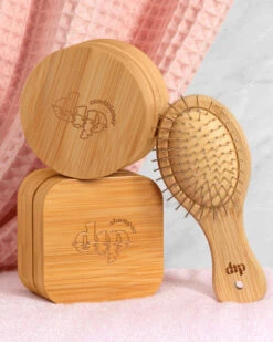 DIP Conditioner Travel Case -Swim Supply Store Conditioner Travel Case Circle Wood 10