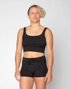 Emma Swim Short - Black -Swim Supply Store Emma Black Swim Suit Shorts Bottoms 5