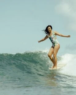 Frida One Piece - Brisa -Swim Supply Store Frida Brisa Multicolor Floral Pattern Swim Suit One Piece V Neck 1