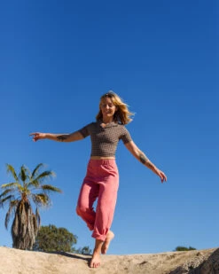 Keiko Pant - Flamingo -Swim Supply Store Keiko Flamingo 3