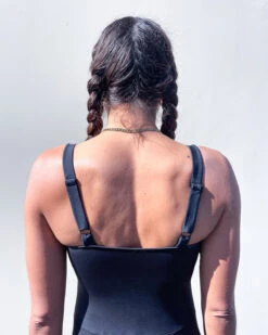 Penelope Bodysuit - Black (Recycled) -Swim Supply Store Penelope Black 3