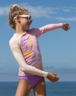 Girls Doheny Rashguard - Aria 9 Girls Doheny Rashguard - Aria -Swim Supply Store SEEAGIRLS Doheny Rashguard Aria VP 4X5 3