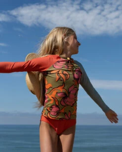 Girls Doheny Rashguard - Freya -Swim Supply Store SEEAGIRLS Doheny Rashguard Freya VP 4X5 1
