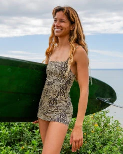 Bolinas One Piece - Gold Pua -Swim Supply Store SEEA Bolinas Onepiece GoldPua 4X5 2