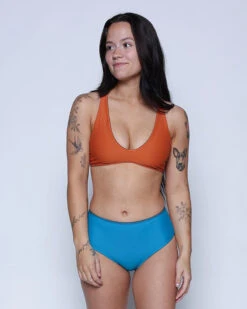 Brasilia Reversible Bikini Top - Basilone -Swim Supply Store SEEA Brasilia ReversibleBikini Basilone 4X5 6