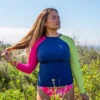 Doheny Rashguard - Azalea -Swim Supply Store SEEA Doheny Rashguard Azalea 4X5 1
