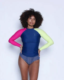 Doheny Rashguard - Azalea -Swim Supply Store SEEA Doheny Rashguard Azalea 4X5 10
