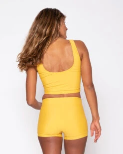Emma Swim Short - Saffron -Swim Supply Store SEEA Emma Bikini Saffron 4X5 6