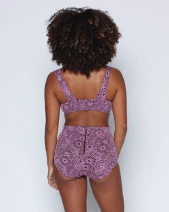 Georgia High Waist Bikini Bottom - Caracol