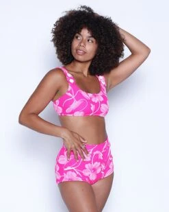 Georgia High Waist Bikini Bottom - Nia -Swim Supply Store SEEA Georgia BikiniTop Nia 4X5 2