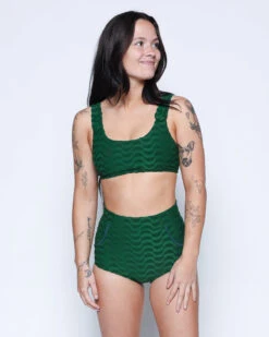 Georgia High Waist Bikini Bottom - Piscis -Swim Supply Store SEEA Georgia BikiniTop Piscis 4X5 2 1d4b0b08 ca11 4878 8b9d 827c7f8ee3d7