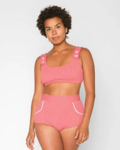 Georgia Bikini Top - Flamingo -Swim Supply Store SEEA Georgia Bikini Flamingo 4X5 2