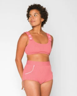 Georgia High Waist Bikini Bottom - Flamingo -Swim Supply Store SEEA Georgia Bikini Flamingo 4X5 3 fb7907c3 0917 4127 8606 cb6178f199c8