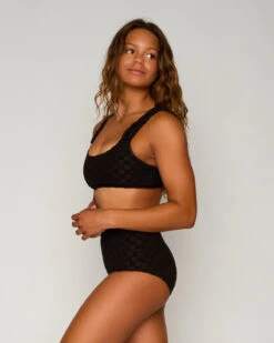 Georgia Bikini Top - Night Check -Swim Supply Store SEEA Georgia Bikini Nightcheck 4X5 3
