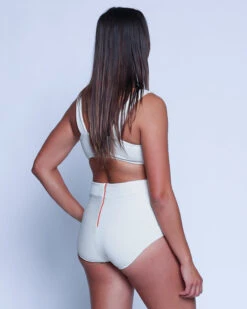 Georgia High Waist Bikini Bottom - Pebble 12 Georgia High Waist Bikini Bottom - Pebble -Swim Supply Store SEEA Georgia Bikini Pebble 4X5 3