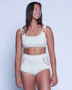 Georgia High Waist Bikini Bottom - Pebble 10 Georgia High Waist Bikini Bottom - Pebble -Swim Supply Store SEEA Georgia Bikini Pebble 4X5 9 93f269a3 1929 4c04 97d6 05262a71ae73