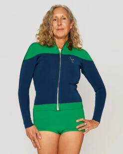 Palisades 2mm Yulex Shorts - Lush -Swim Supply Store SEEA Haze Palisade Yulex BlueLush 4X5 2