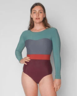 Hermosa One Piece - Mulberry -Swim Supply Store SEEA Hermosa Surfsuit Mullberry 4X5 1