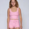 Maisie Swim Tank - Pink