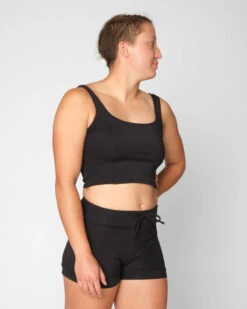 Maisie Swim Tank - Black -Swim Supply Store SEEA Maisie Tank Black 4X5 3
