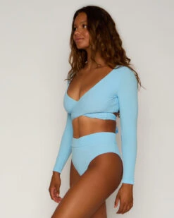 Mundaka Bikini Bottom - Celeste -Swim Supply Store SEEA Mundaka Bikini Celeste 4X5 5