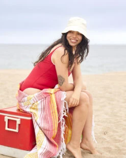 Seea X Outerknown The Games Suit - Red Drift -Swim Supply Store SEEA OK 23SUCOLLAB 6