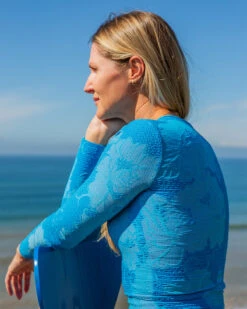 Palomar Crop Rashguard - Maldives 9 Palomar Crop Rashguard - Maldives -Swim Supply Store SEEA Palomar CropRashguard Maldive 4X5 3