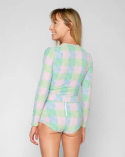 Palomar Crop Top Rashguard - Amos -Swim Supply Store SEEA Palomar Rashguard Amos 4X5 5