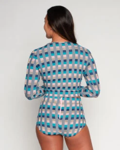 Palomar Crop Top Rashguard - Antibes -Swim Supply Store SEEA Palomar Rashguard Antibes 4X5 12