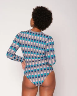 Palomar Crop Top Rashguard - Antibes -Swim Supply Store SEEA Palomar Rashguard Antibes 4X5 6