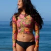 Palomar Crop Top Rashguard - Freya 1 Palomar Crop Top Rashguard - Freya -Swim Supply Store SEEA Palomar Rashguard Freya VP 4X5 1