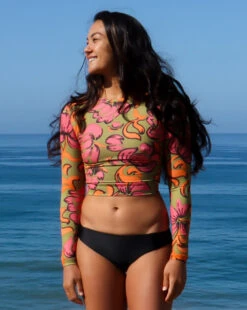 Palomar Crop Top Rashguard - Freya