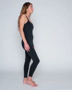 Penelope Bodysuit - Black (Recycled) -Swim Supply Store SEEA Penelope Surfsuit Black 4X5 3 fa52a47e 74d6 45f0 9941 6f7255dcadbc