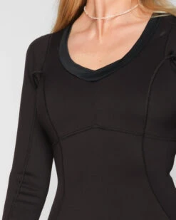 Quinn Surf Suit - Black -Swim Supply Store SEEA Quinn Surfsuit Black 4X5 3