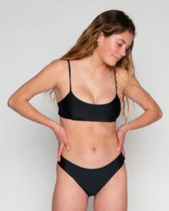 Rella Bikini Bottom - Black 16 Rella Bikini Bottom - Black -Swim Supply Store SEEA Rella Bikini Black 4X5 1
