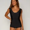 Rosa One Piece - Black -Swim Supply Store SEEA Rosa Onepiece Black 4X5 2