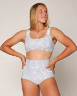 Georgia High Waist Bikini Bottom - Meadow -Swim Supply Store SEEA SP21 Georgia Bikini Bottom Meadow 3