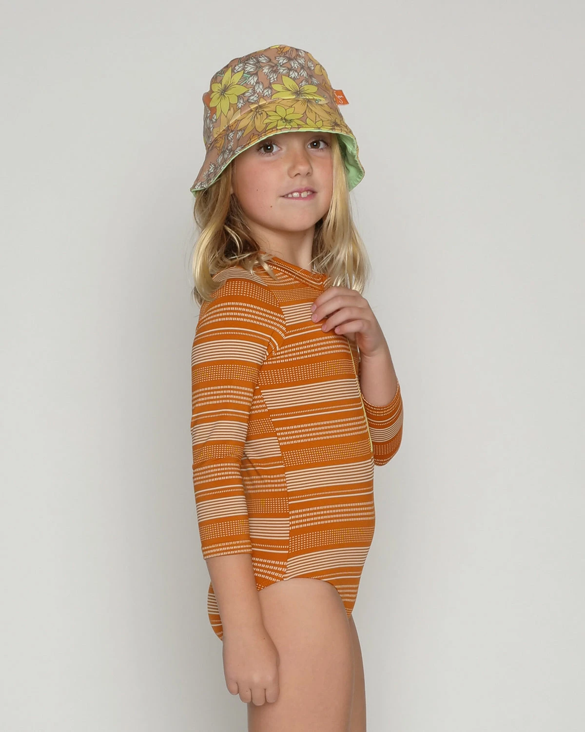 Sandpiper Kids Bodysuit - Apricot 4 Sandpiper Kids Bodysuit - Apricot - Image 2