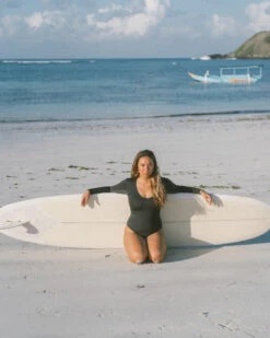 Harper Surf Suit - Black -Swim Supply Store SP22 Lombok HollyJan 48