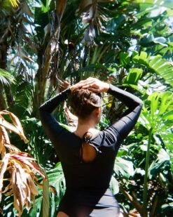 Hermosa One Piece - Black -Swim Supply Store SP23 Hawaii MadisonPool 17